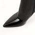 Selina Damen Stiletto-Stiefeletten mit spitzer Zehenpartie & seitlichem Reißverschluss – elegantes Kunstleder & 10 cm Absatz | Shiraki